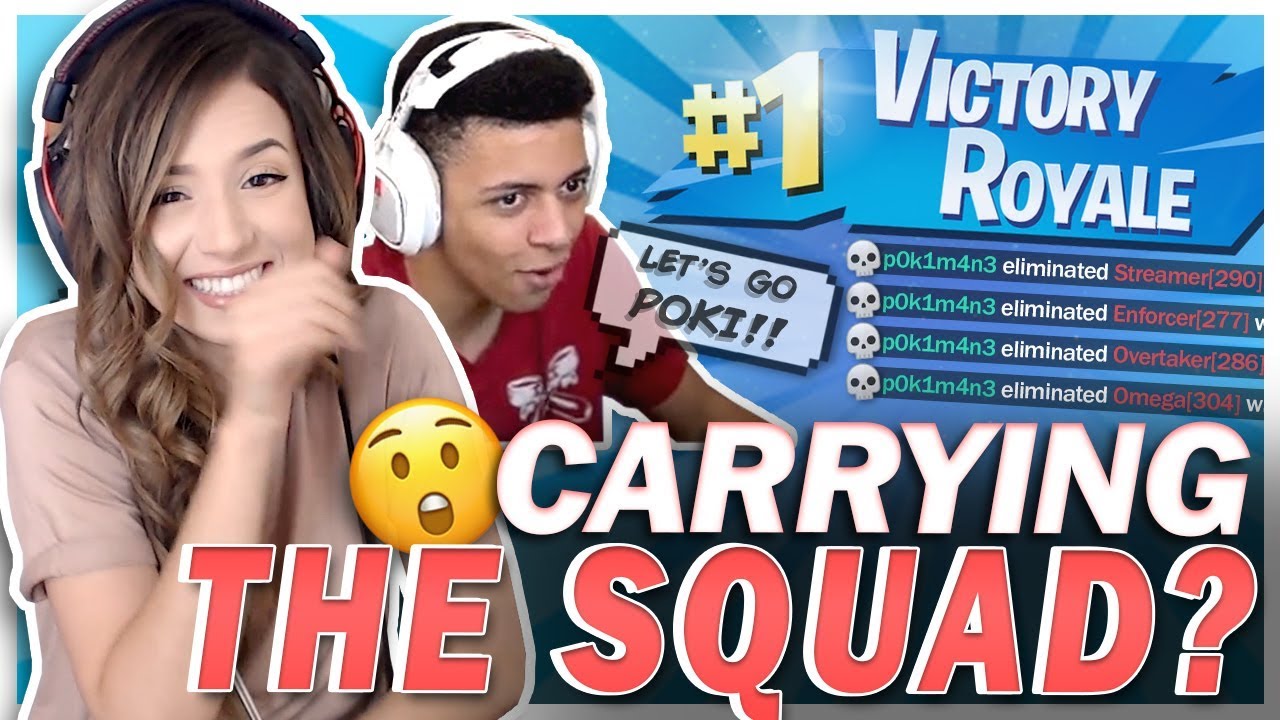 FAZE POKI ?! I CARRIED THE SQUAD? Ft. TSM Myth, Cizzorz & CouRageJD!