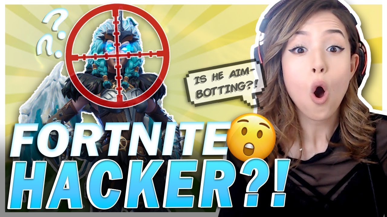 POKI MEETS AN AIMBOTTER?! HE’S HACKING?? Fortnite Squads!
