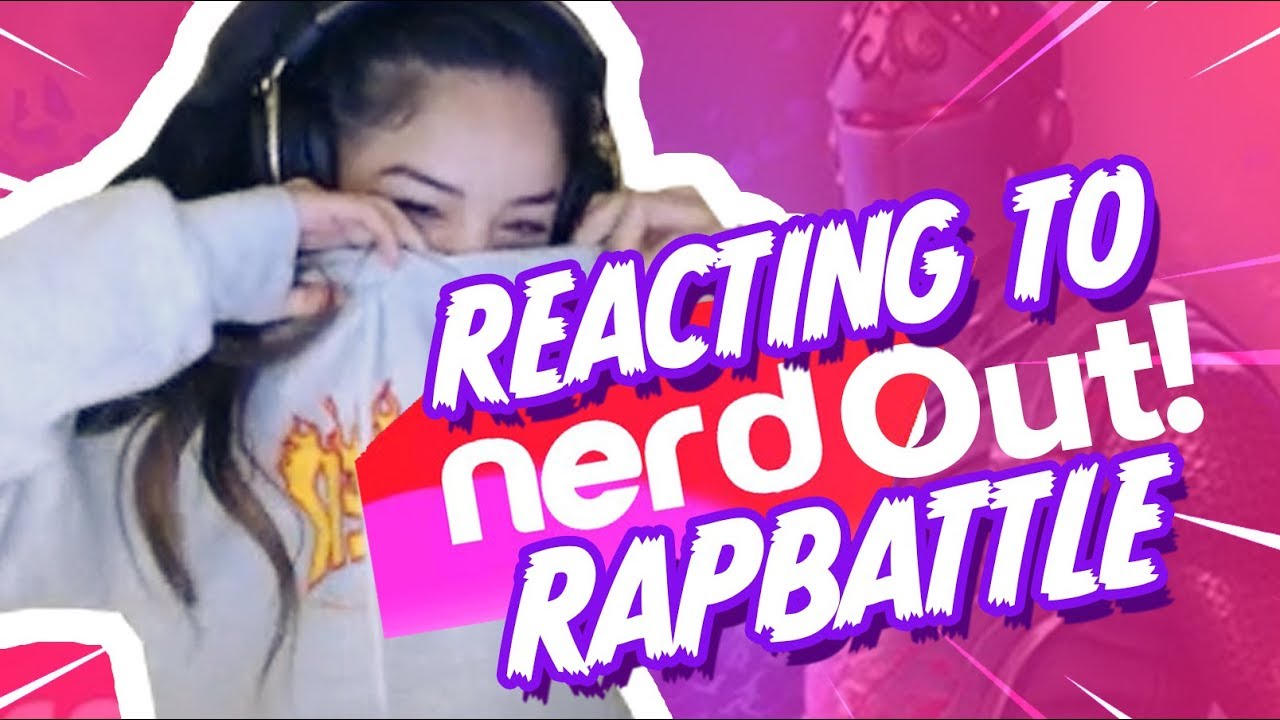 MY RAP REACTION! NerdOut Fortnite Rap Battle Round 2 – Valkyrae IRL