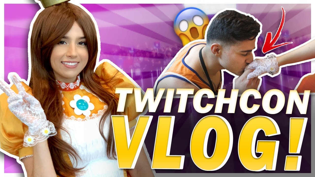 A FAN DID WHAT?! PRINCESS DAISY COSPLAY! TwitchCon Vlog!