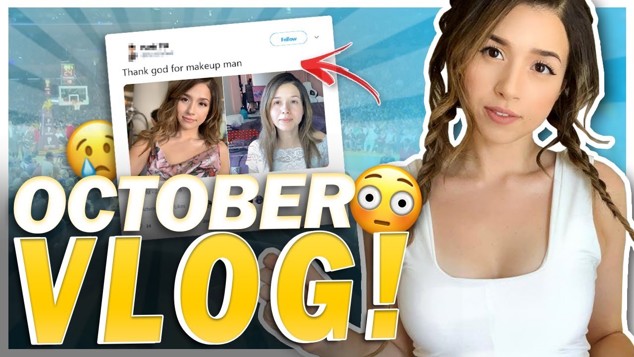 POKIMANE WITHOUT MAKEUP!? Reaction to the Twitter Drama | October Vlog!
