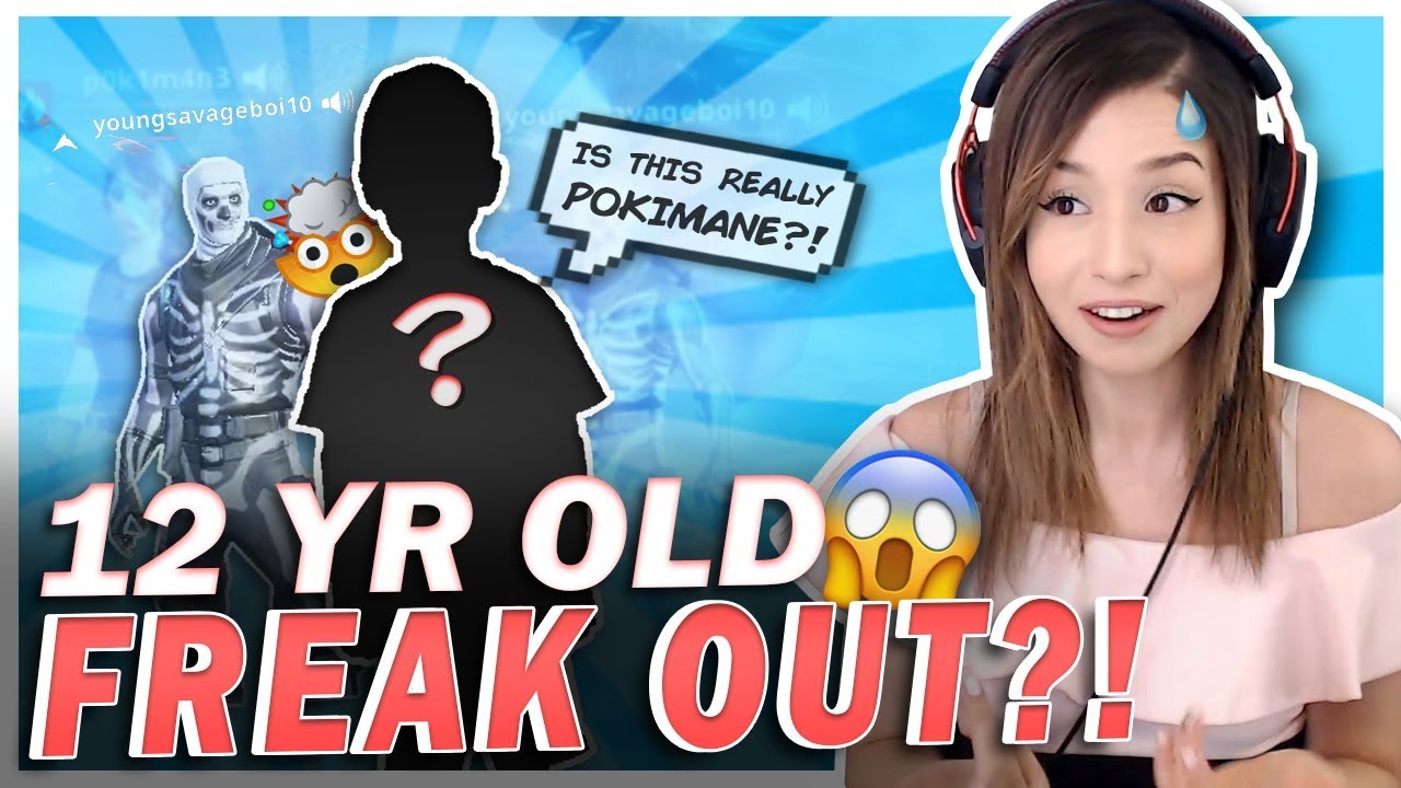 POKI MAKES A KID FREAK OUT!? Fortnite Duo Fill!