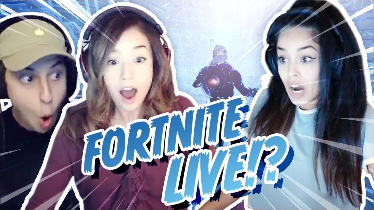 LIVE EVENT REACTION! FT. Pokimane, FaZe Cizzorz – Valkyrae Fortnite