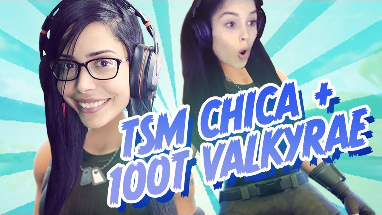 Practice Duos Tourney with TSM CHICA! – Valkyrae Fortnite