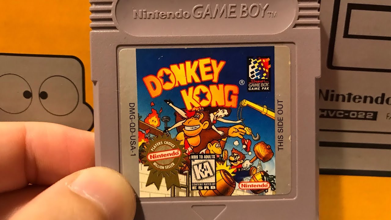 Playing Donkey Kong for Game Boy with James Rolfe and Mike Matei