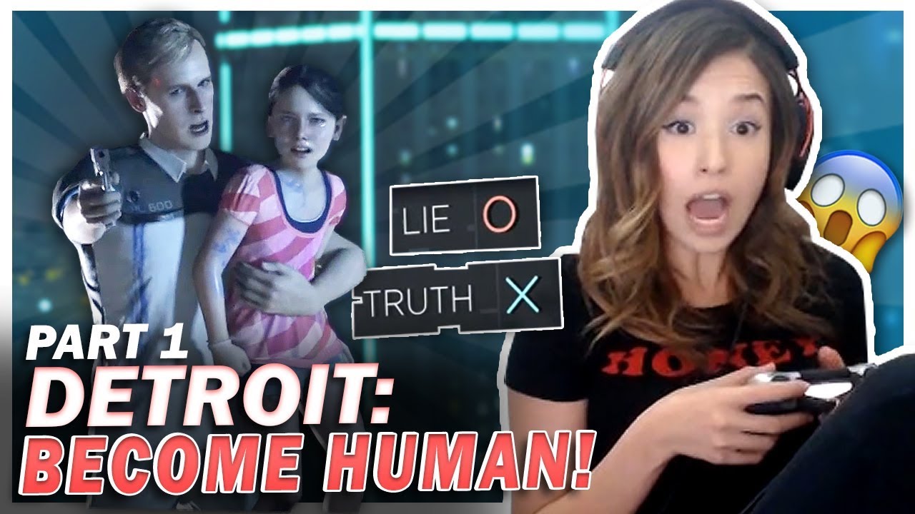 FIRST TIME USING CONTROLLER! Detroit: Become Human Part 1/2!