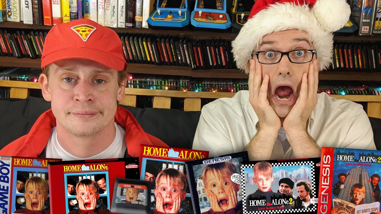 Home Alone Games with Macaulay Culkin – Angry Video Game Nerd (AVGN)