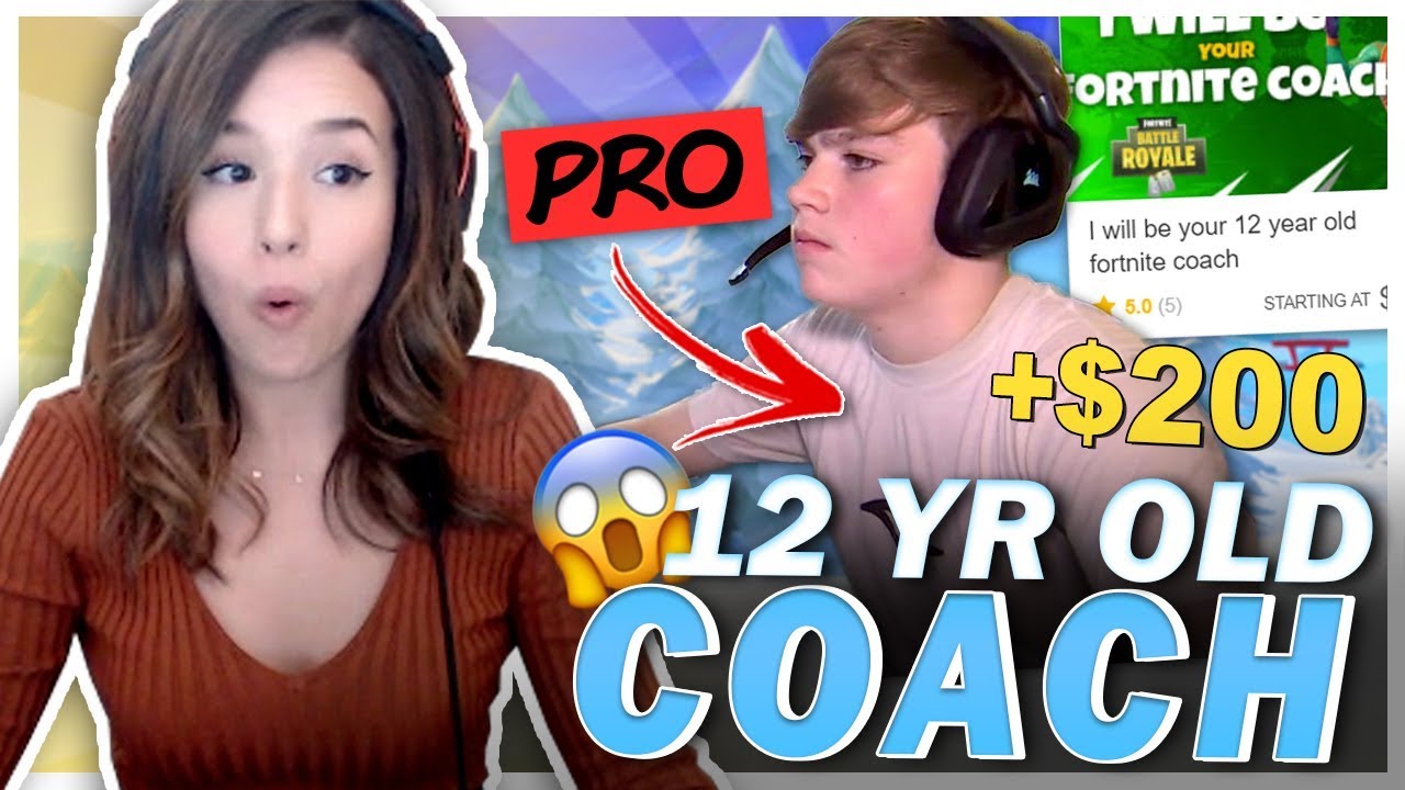 I Hired a 12 YEAR OLD Fortnite Pro from Fiverr to Carry Me! Pokimane