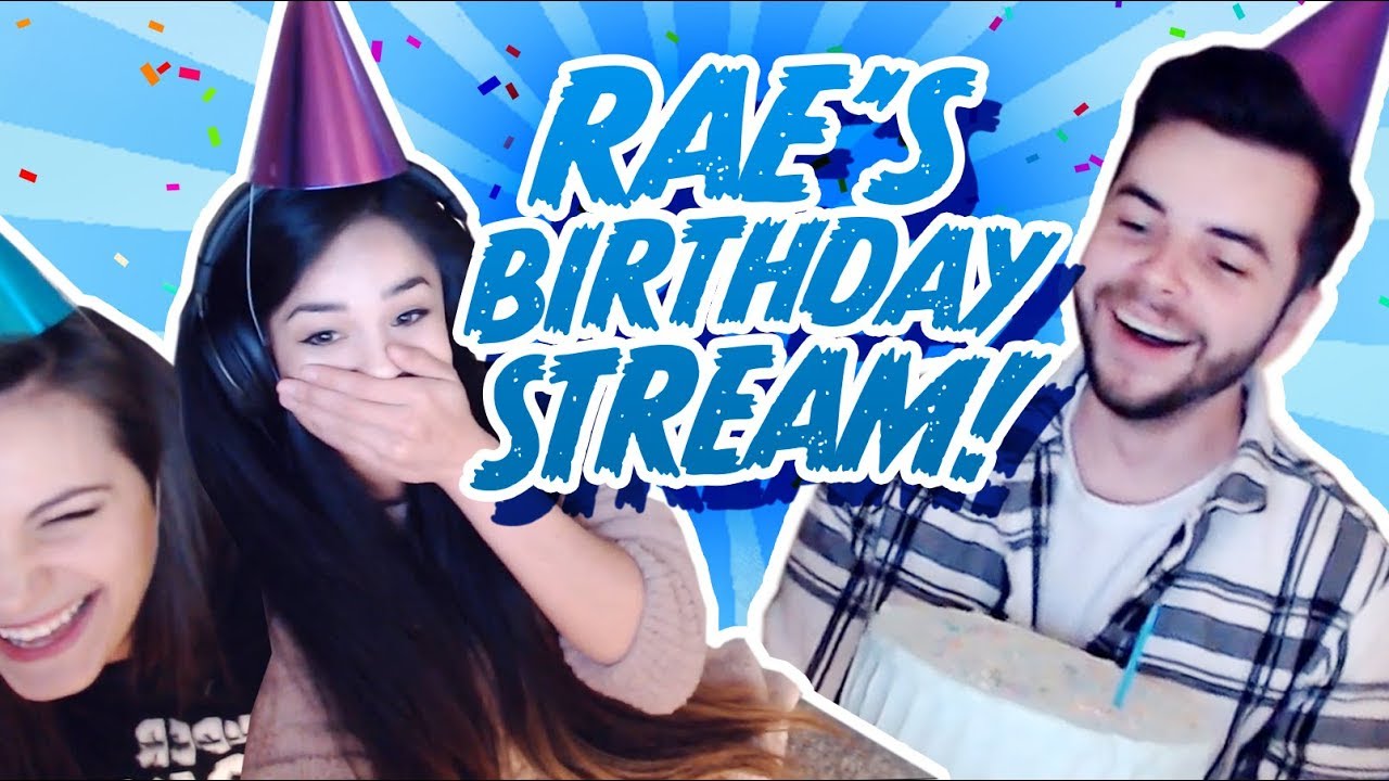 BIRTHDAY STREAM Ft. 100T NadeShot & AlexiaRaye – Valkyrae Highlights