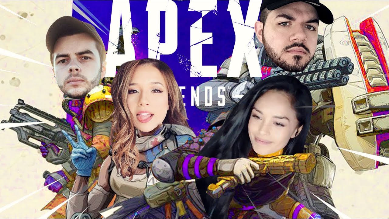 I tried Apex Legends for the first time.. FT. Poki, NadeShot, CourageJD
