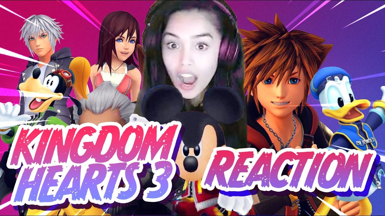 KINGDOM HEARTS 3 REACTION/HIGHLIGHTS – VALKYRAE PLAYS
