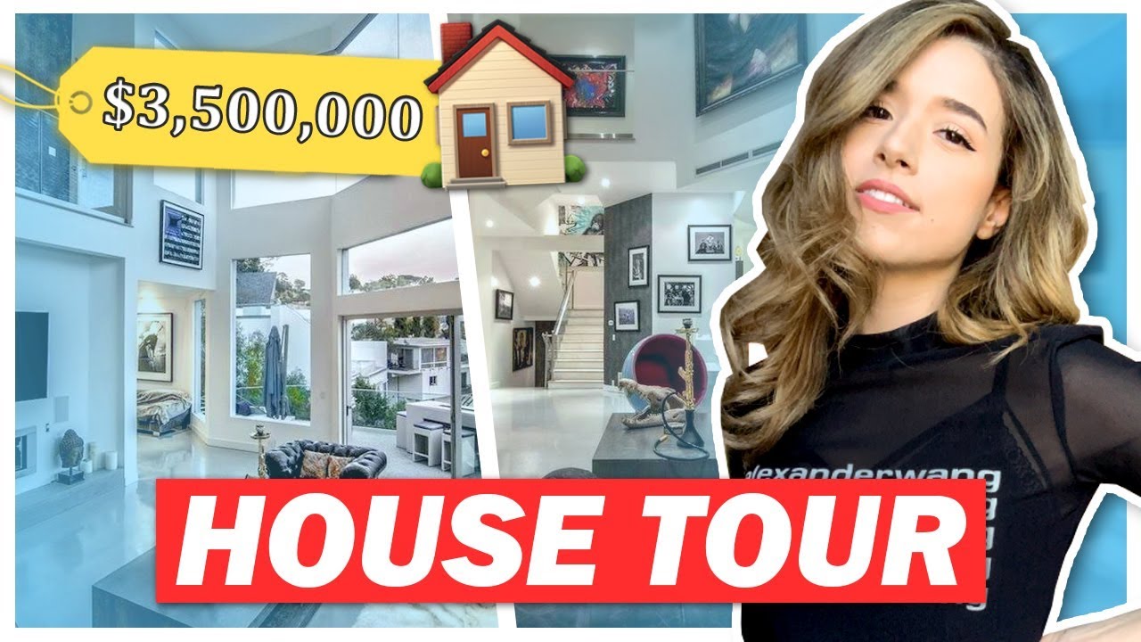 $3,500,000 MANSION House Tour + Surprise Party 😱 Pokimane