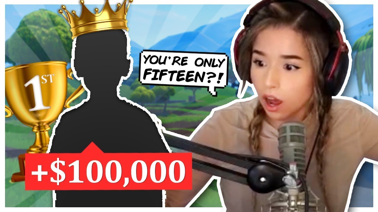 This Kid Won $100,000 playing Fortnite?! Pokimane Duo Fill!