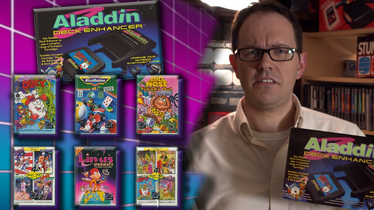 Aladdin Deck Enhancer (NES) – Angry Video Game Nerd (AVGN)