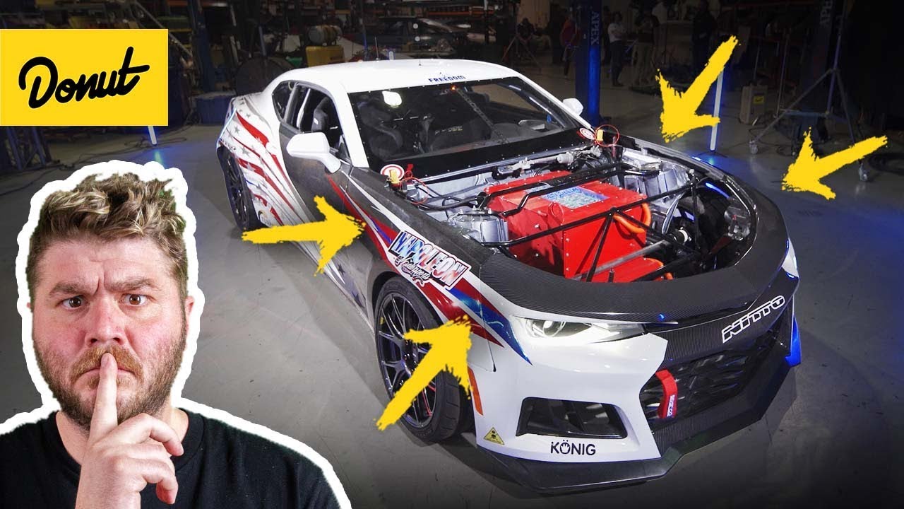 Electric Camaro Drift Car: Exclusive First Look