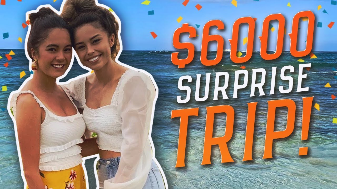SURPRISE BDAY TRIP FOR SISTER