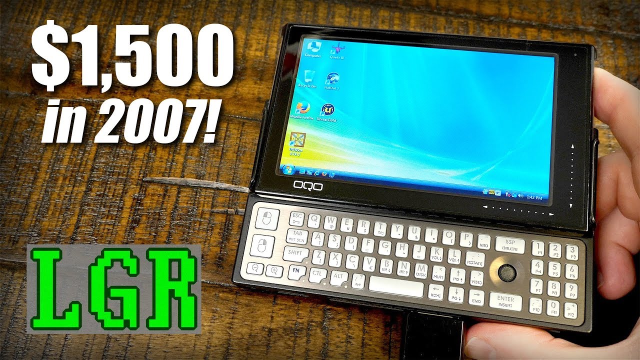 The World’s Smallest Windows PC in 2007! OQO Model 02