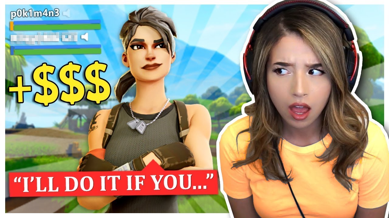I can’t believe he FINALLY agreed to coach me! Pokimane Fortnite Duos!