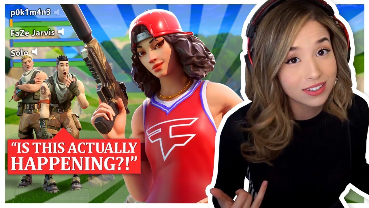 Pokimane joins FaZe Clan?! Fortnite Squads ft. FaZe Jarvis & FaZe Kay!