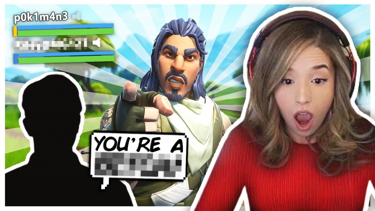 He called me WHAT?! Pokimane plays with TOXIC Fortnite Duo?!
