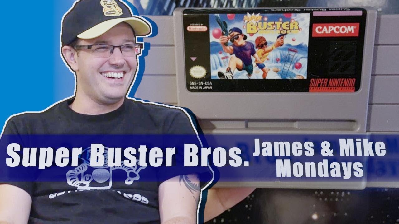 Super Buster Bros. (SNES) James and Mike Mondays