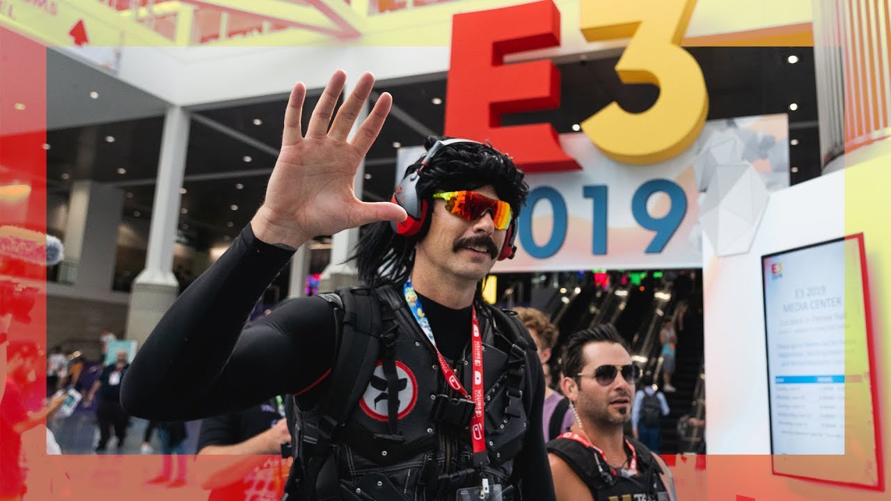 DrDisrespect IRL stream at E3 ULTIMATE RECAP