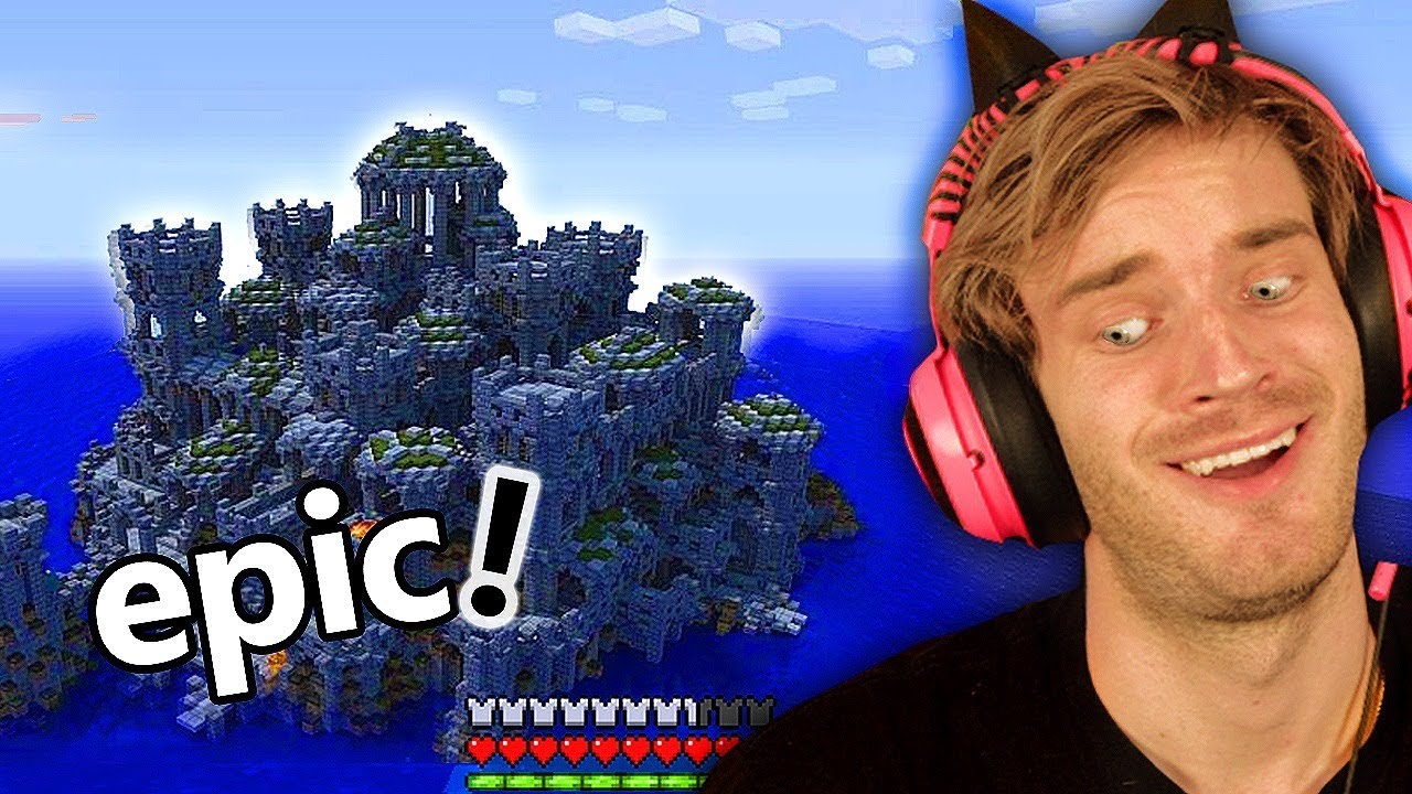 I FOUND an OCEAN TEMPLE in Minecraft! (epic) – Part 11