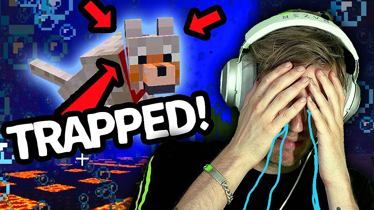 My minecraft Dog is TRAPPED underwater (HELP ME!!!) – Part 9