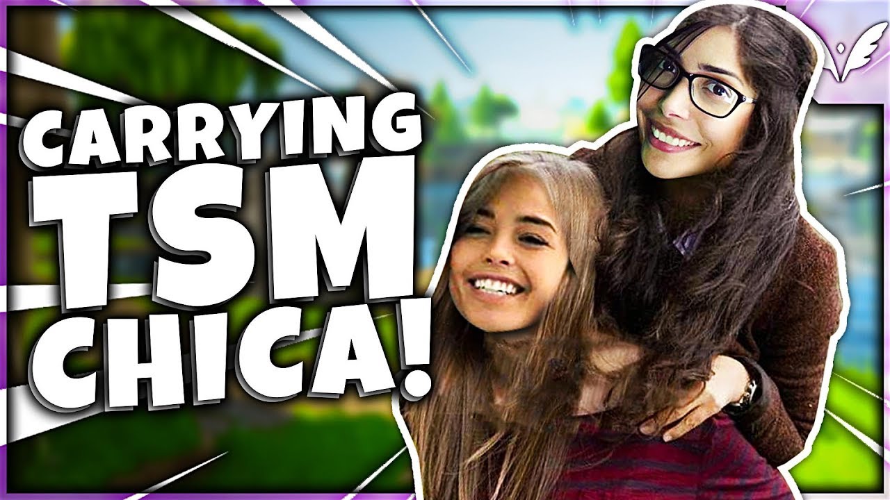 CARRYING TSM CHICA! (SHE GOT MAD!) – VALKYRAE FORTNITE