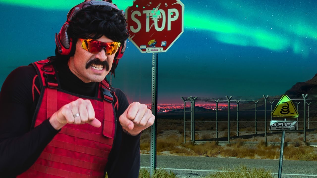 DrDisrespect drives to AREA51 and finds the TRUTH