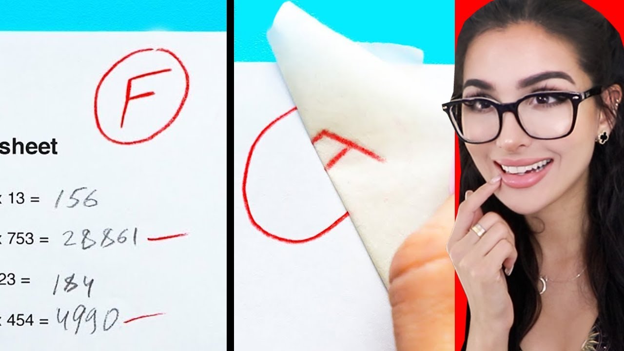 Trying Back To School Life Hacks to see if they work