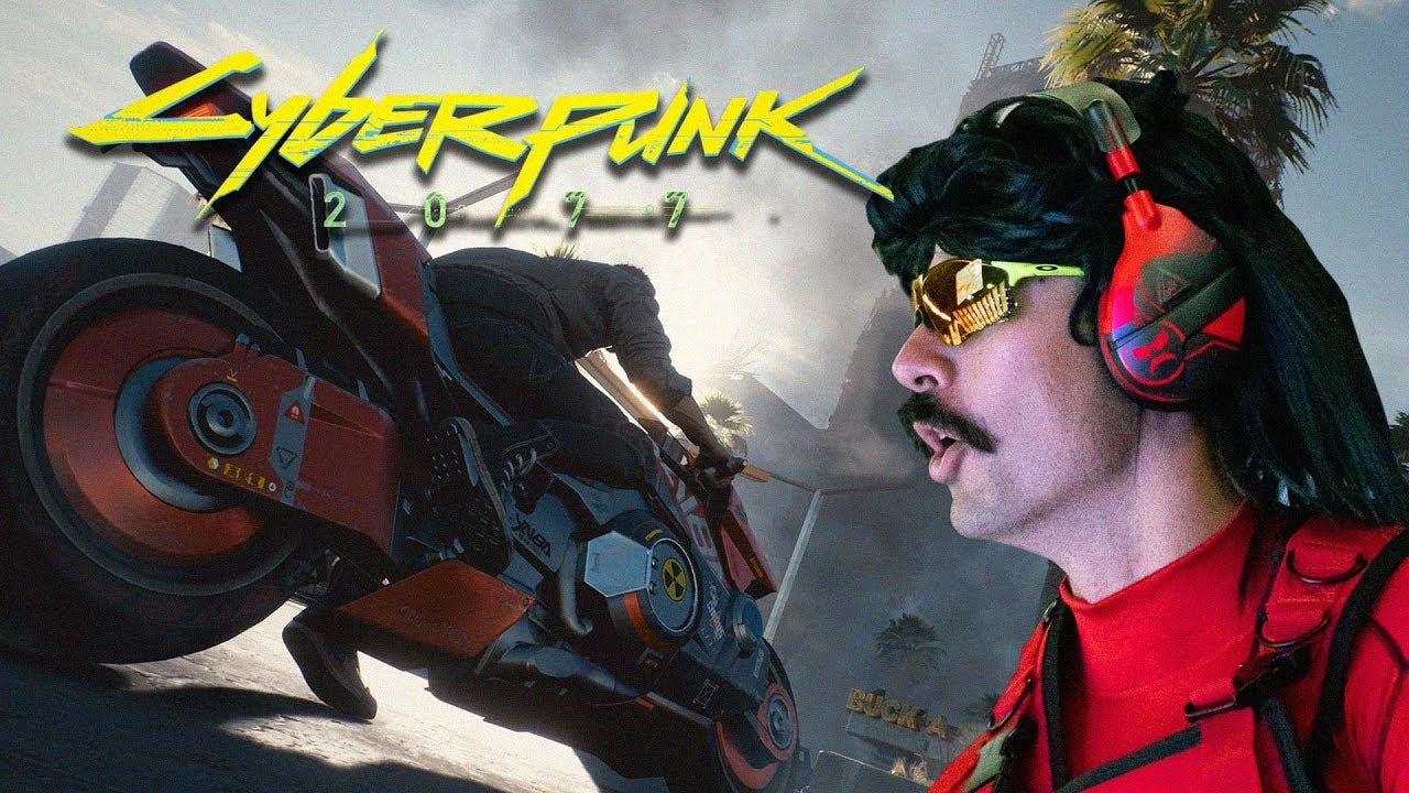 DrDisrespect REACTS TO NEW CYBERPUNK 2077 GAMEPLAY