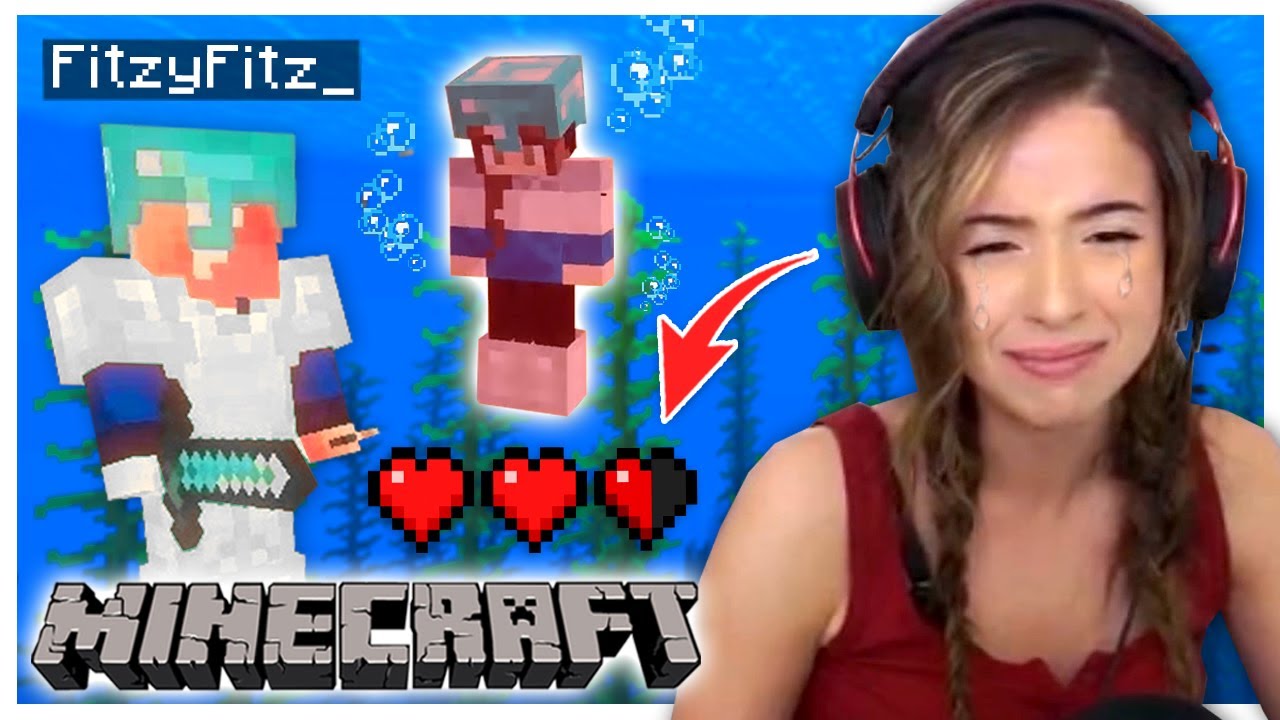 We made a HUGE MISTAKE in Minecraft! Fitz and Pokimane Part 5!