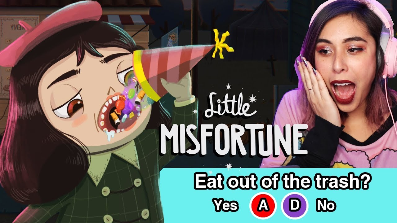 This Cute Horror Game gets even DARKER – Little Misfortune Ep 2