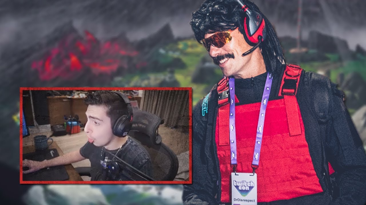 DrDisrespect reacts to SHROUD getting the scare of his LIFE