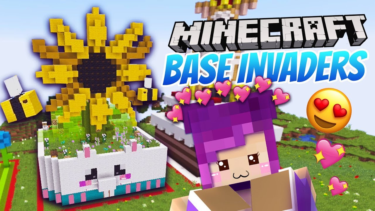 The CUTEST Minecraft Bases! – Base Invaders w/ LDShadowlady, Aphmau & LaurenZSide