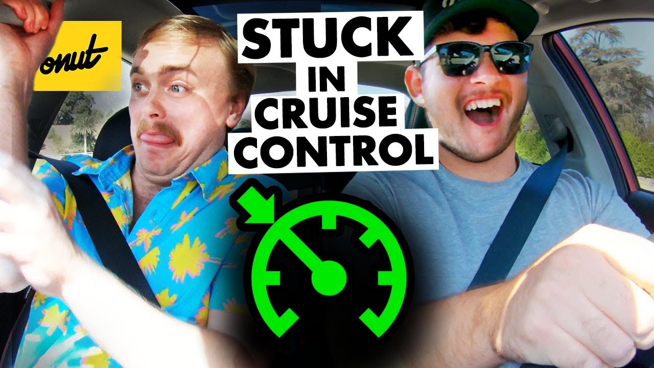 Driving using CRUISE CONTROL ONLY – Gus Johnson vs. Donut