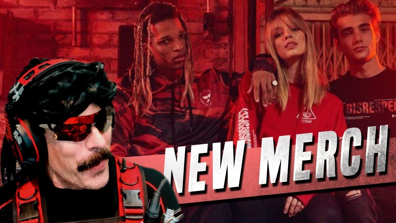 DrDisrespect DROPS HIS NEW MERCH