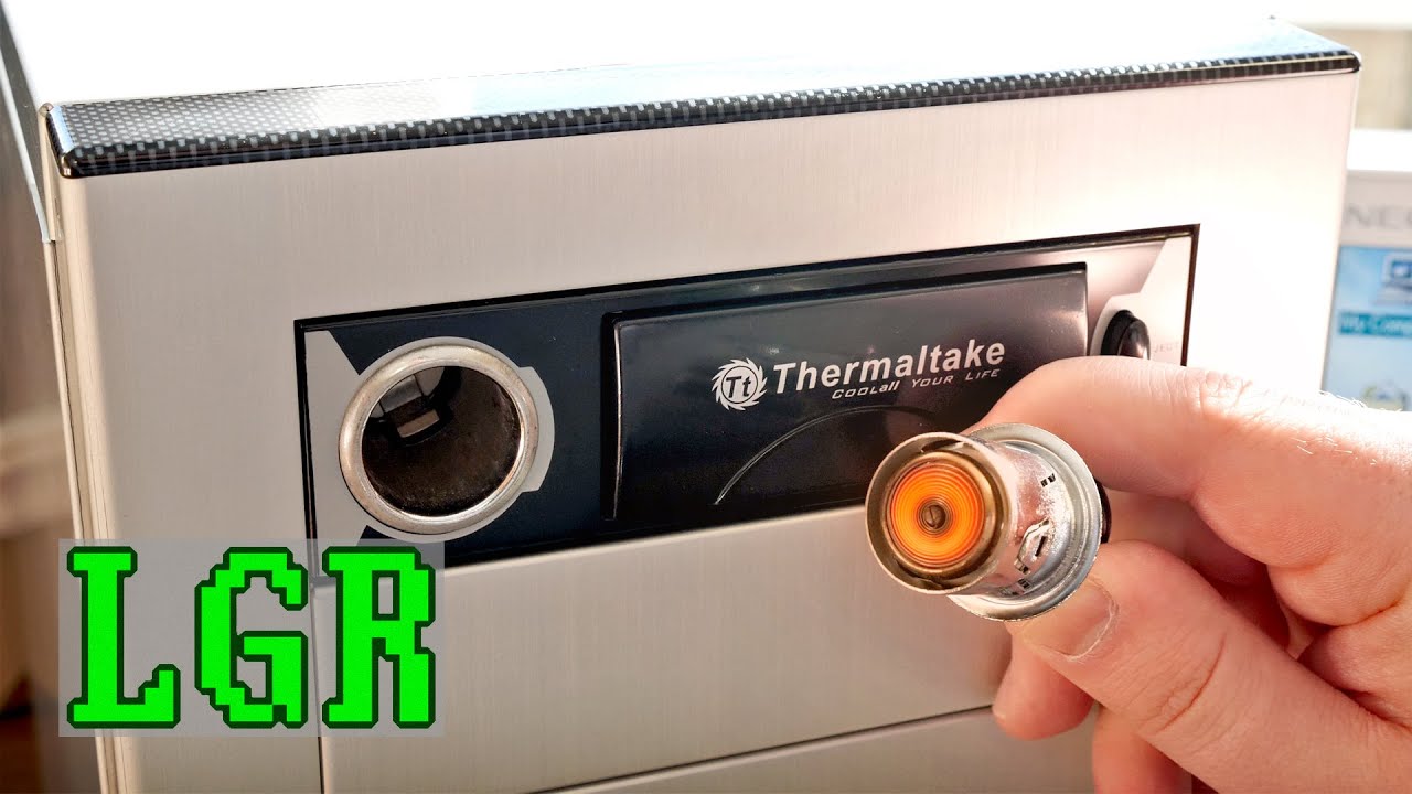 LGR Oddware – Thermaltake PC Drive Bay Lighter/Cup Holder
