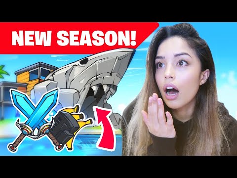 VALKYRAE REACTS TO NEW FORTNITE SEASON / DUOS WITH XCHOCOBARS