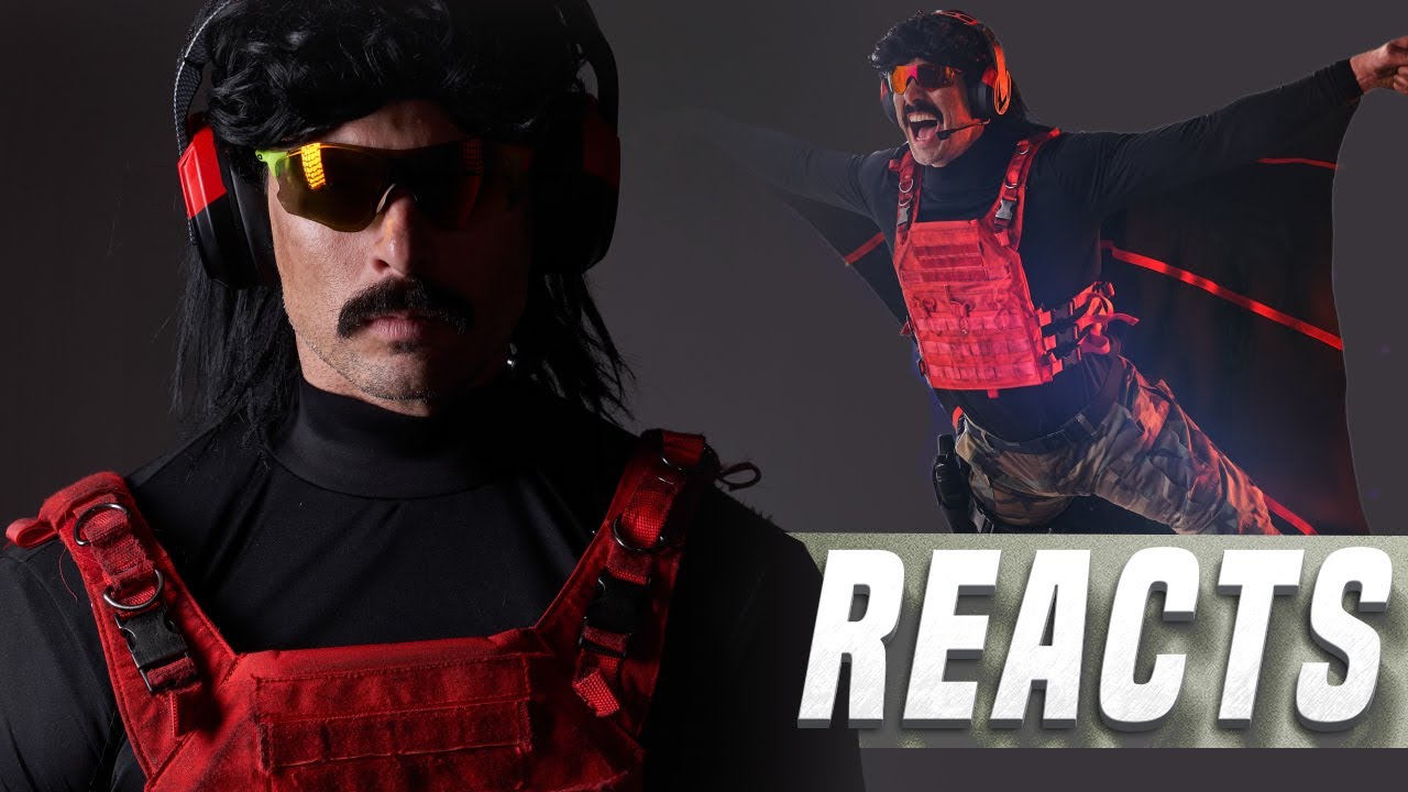DrDisrespect reacts to his BIG ANNOUNCEMENT and WINGSUITS straight into WARZONE