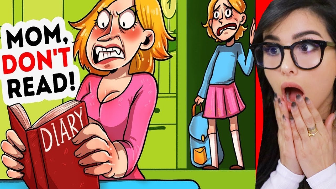 My Mom Found my SECRET DIARY & Read What I REALLY think about her (Animated Story Time)