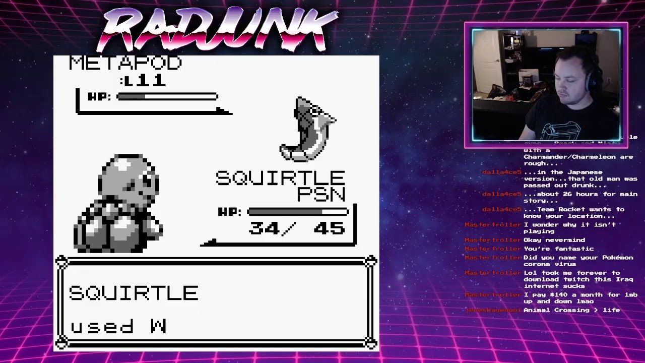 QuaranSTREAM: Pokemon Blue!