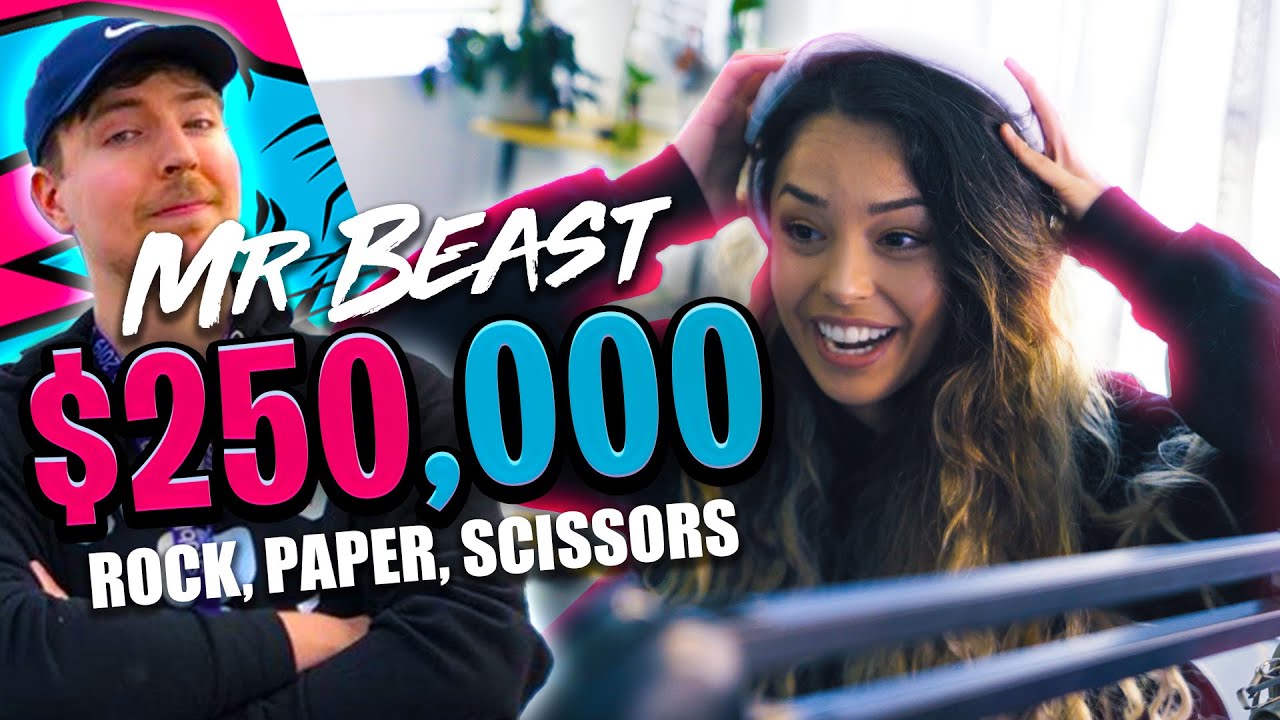 MR. BEAST INVITED ME TO COMPETE FOR $250,000! (Ft. Kwebbelkop, Yes Theory) – Valkyrae Vlog