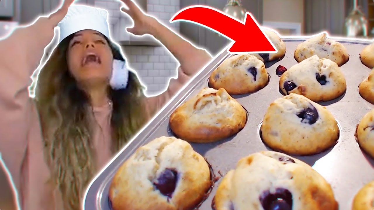CHEF VALKYRAE ATTEMPTS PROTEIN BLUEBERRY BANANA NUT MUFFINS