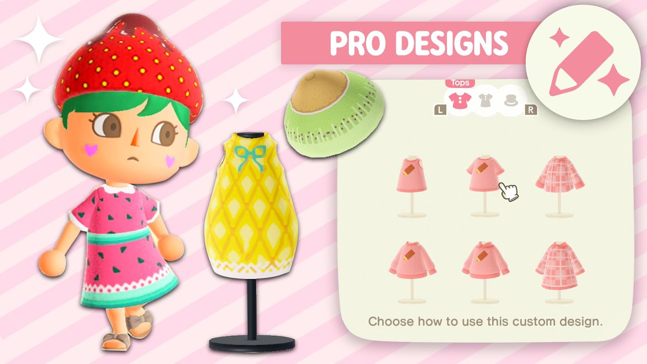 Creating FRUITY Designs in Animal Crossing New Horizons