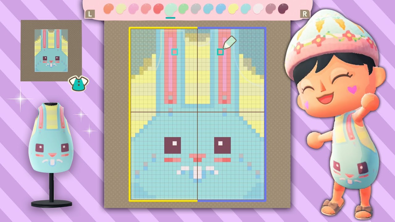 Creating Pro Design For Bunny Day in Animal Crossing New Horizons