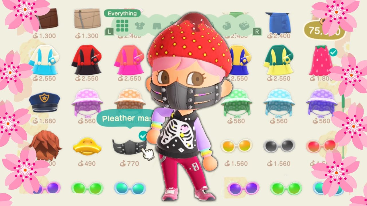 Unlocking ALL of the CUTE clothes in Animal Crossing