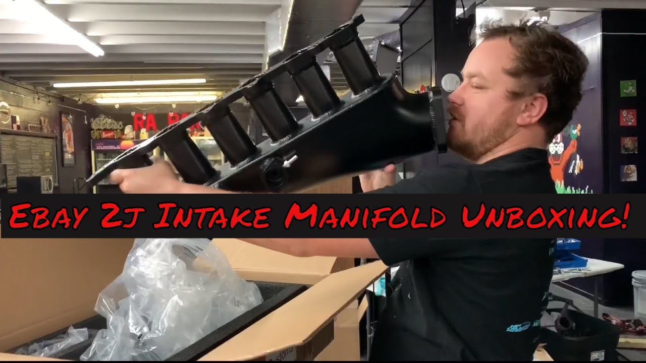 Ebay 2JZ-GE Intake Manifold, Fuel Rail, and Throttle Body Unboxing for the E46!