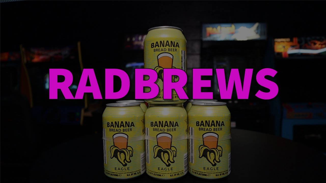 RadBrews Eagle Brewing Banana Bread Lager?! Craft Beer Review!